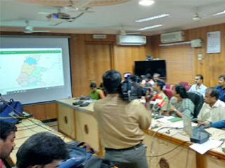 GIS based analysis tool, developed by NIC Tamil Nadu, launched by District Collector, Tirunelveli, to monitor polling process for TN Elections