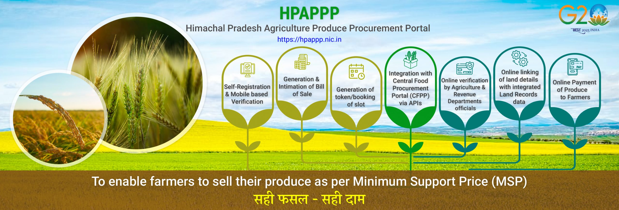 Image of एचपीएपीपीपी – हिमाचल प्रदेश कृषि उपज खरीद पोर्टल